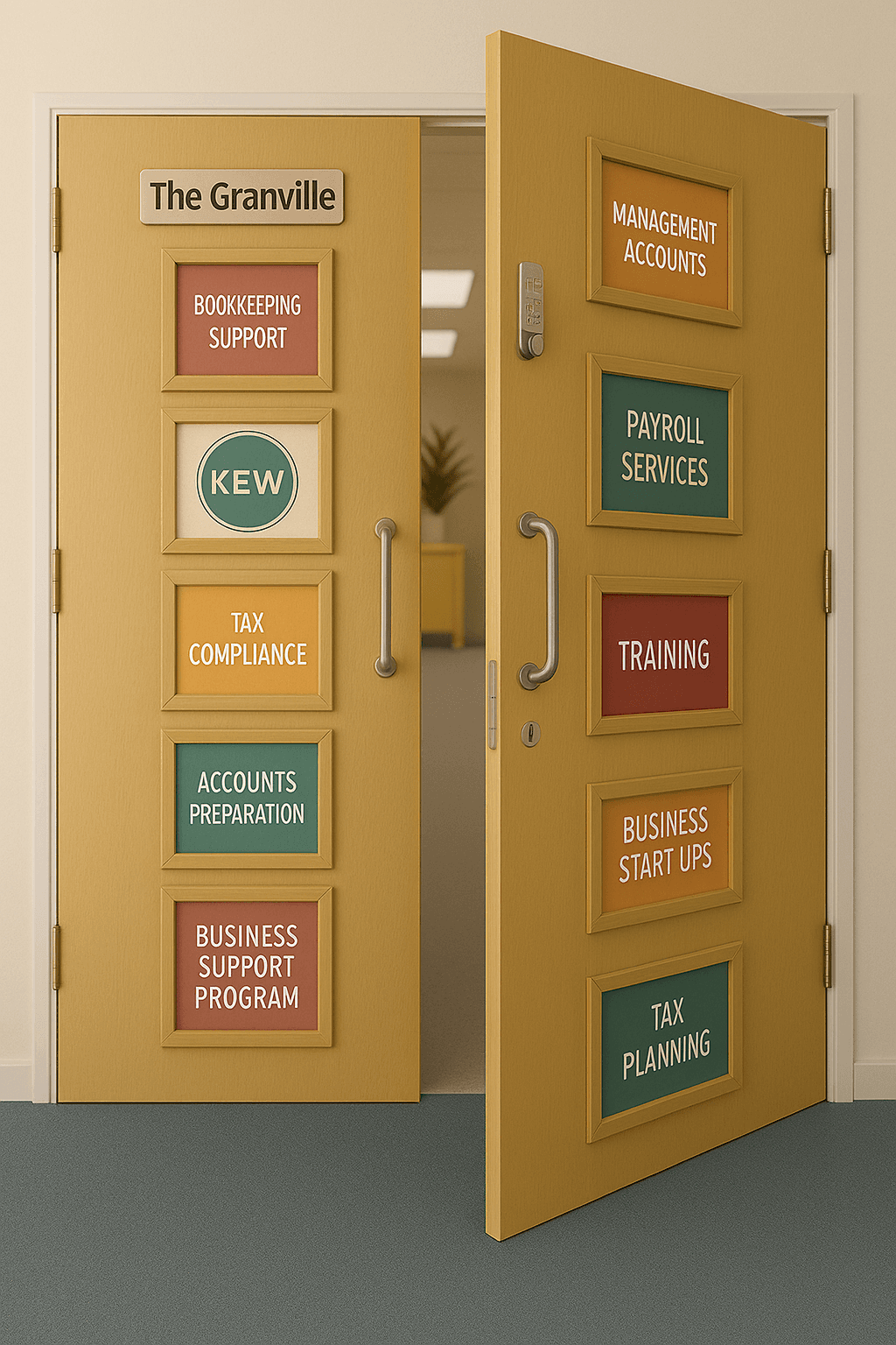 kew-accountants-door